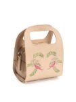 Cream Aphrodite Apple Leather Handbag