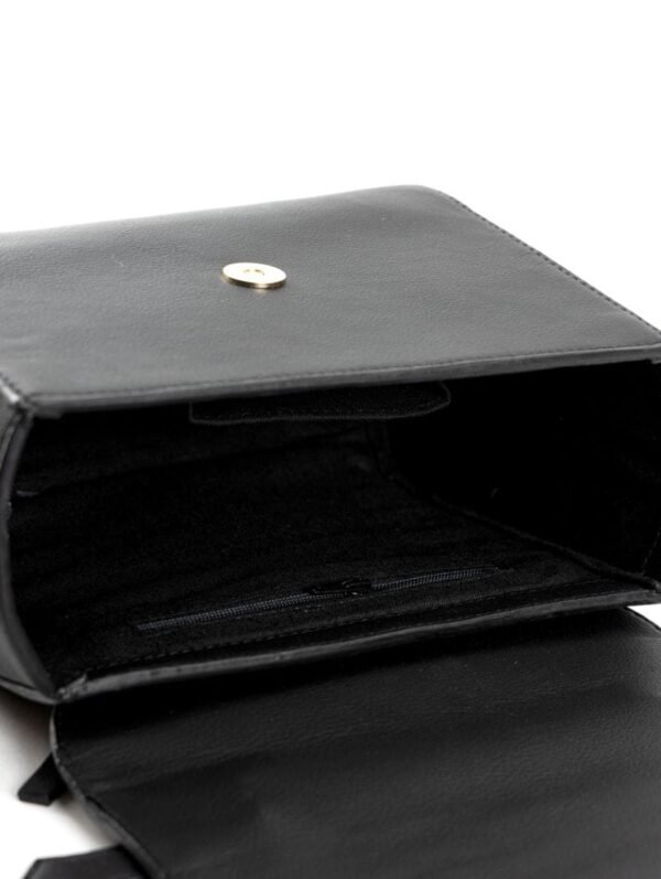 Black Asteria Apple Leather Bag