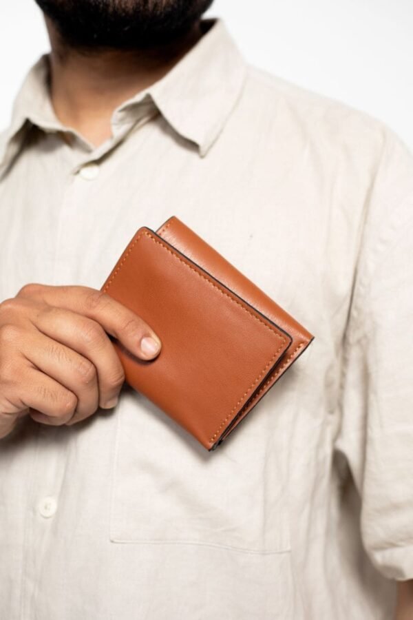 Brown Oxylus Apple Leather Wallet