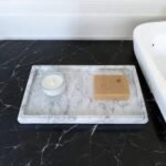 White Marble Rectangular Tray