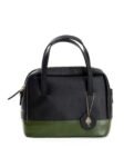 Black & Green Vanadey Apple Leather Bag