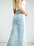 Christina Denim Maxi Skirt