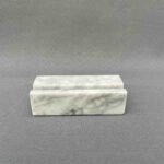 White Marble Business Cards Holder