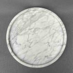 White Marble Circular Plate