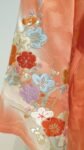 Embroidered Silk Pink Abaya Kimono