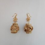 Twilight Star Lantern Bamboo Earrings