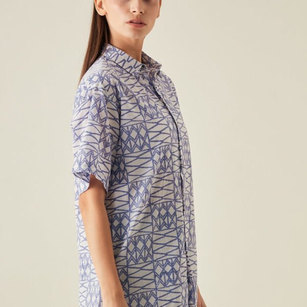 LILAC OVERSIZED SHIRT FOR WOMEN Arras