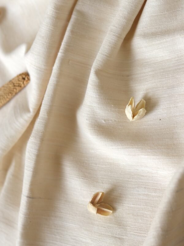 Ivory Silk Scarf