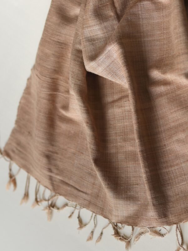 Brown Silk Scarf