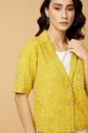 Yellow Crop Shirt