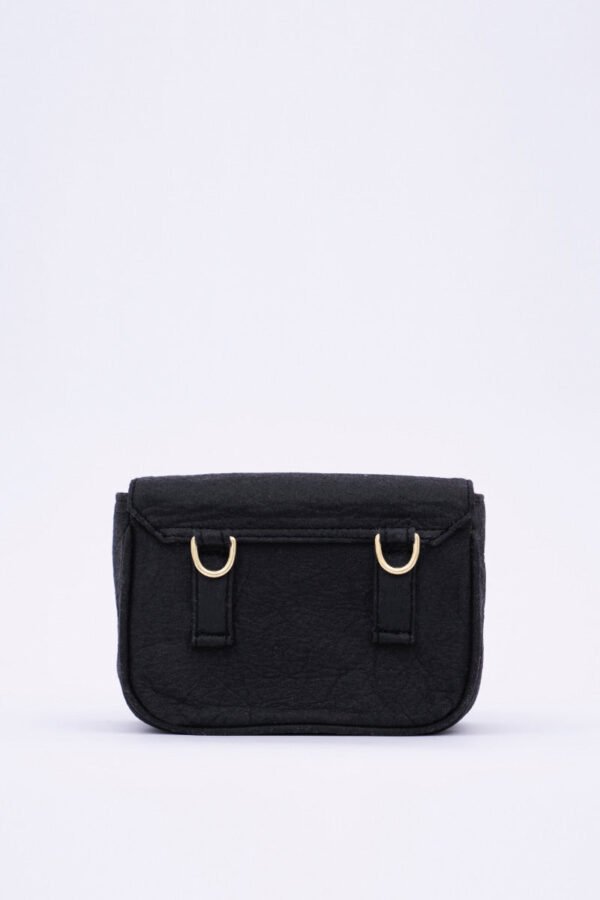 Black New York Piñatex Belt Bag