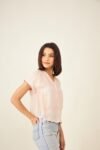 Pink Short Sleeves Shirt