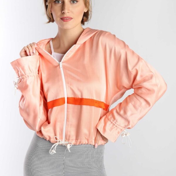 Coral Crop Jacket