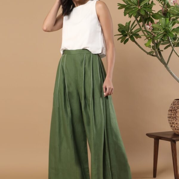 Aspen Olive Green Hemp Pants