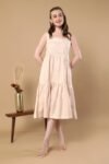 Iris Beige Hemp Dress