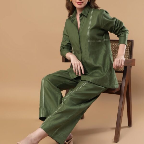 Ember Green Hemp Co-Ord Set