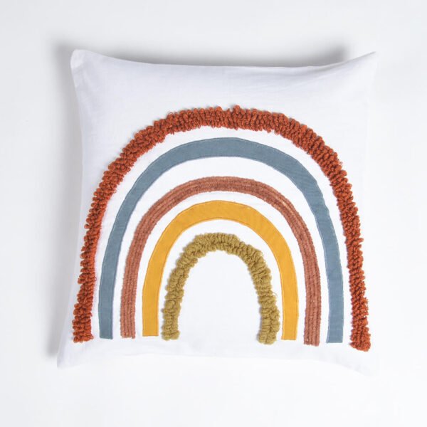 Abstract Rainbow Cushion Cover