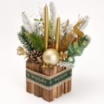 Center Piece - Christmas Golden Glow