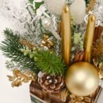 Center Piece - Christmas Golden Glow