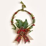 Handcrafted Small Wreath Scottish Ribbon