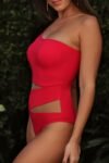 Red Arielle Eco Swimsuit