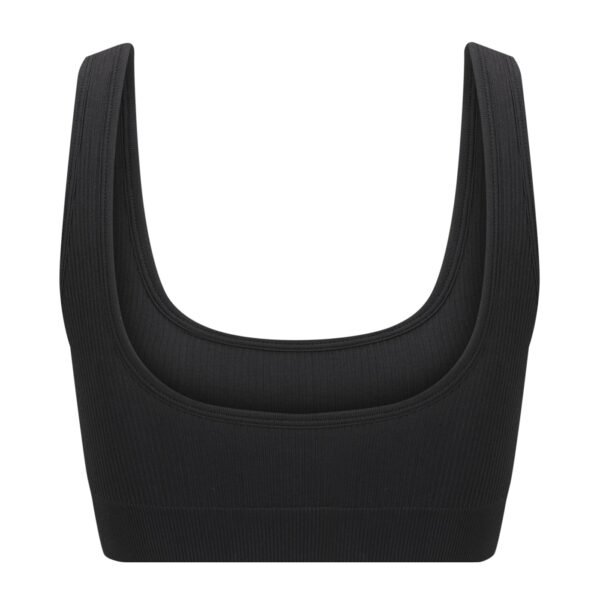 Black Taylor Top ECO-FRIENDLY ACTIVEWEAR GOSHOPIA SUSTAINABLE FASHION DUBAI